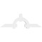 Ekena Millwork Ericson Architectural Grade PVC Gable Bracket, 84"W x 28"H x 6"D x 6"F, 8/12 Pitch GBP084X28X0606ERI00 - alternate 5
